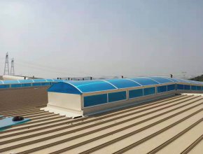 湖南漣源鋼鐵項目3米圓拱